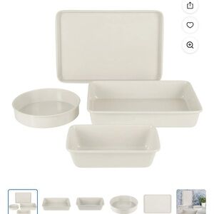 Martha Stewart 4 piece carbon steel bakeware set